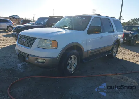 2003 Ford Expedition Eddie Bauer from USA, damaged, VIN 1FMFU17L73LA69030